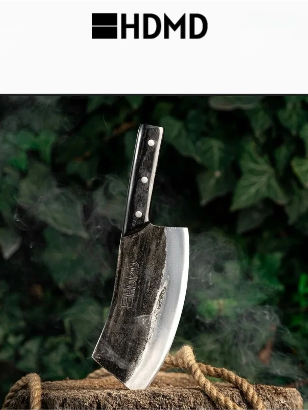 Premium 7.28” High Carbon Steel Chef Knife – Pakkawood Handle 🔥🍽️